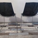 Pair of vintage Dal Segno designer chairs
