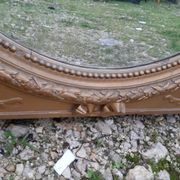 Miroir bois et stuc doré 19 éme