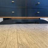 Chest of drawers restyled in black