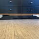 Chest of drawers restyled in black