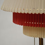 Brass and plastic floor lamp, 1960