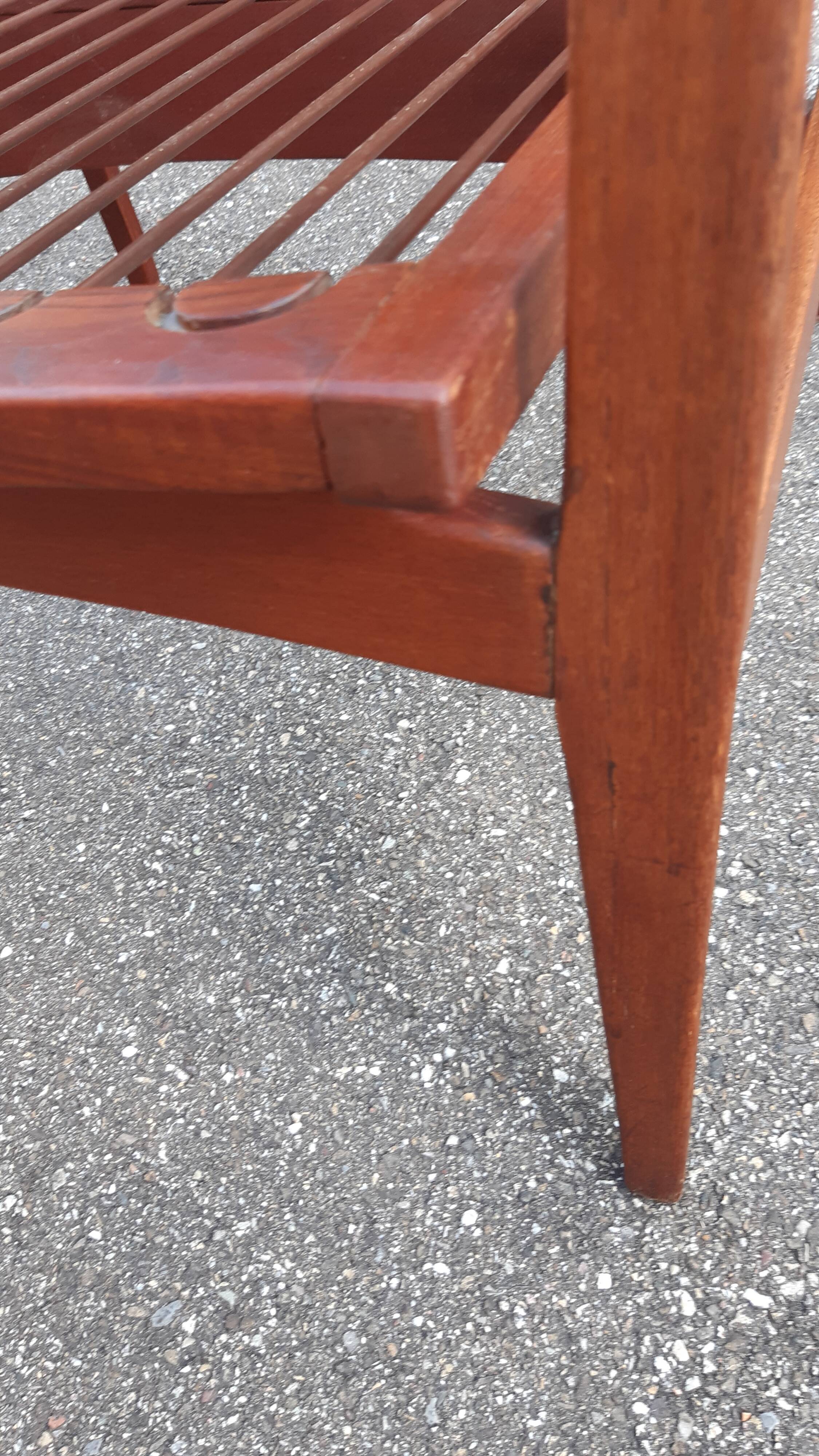 Scandinavian teak armchair 1960