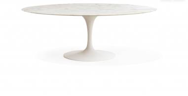 Eero Saarinen (1910-1961) - Knoll : Table ovale 198 cm, Arabescato