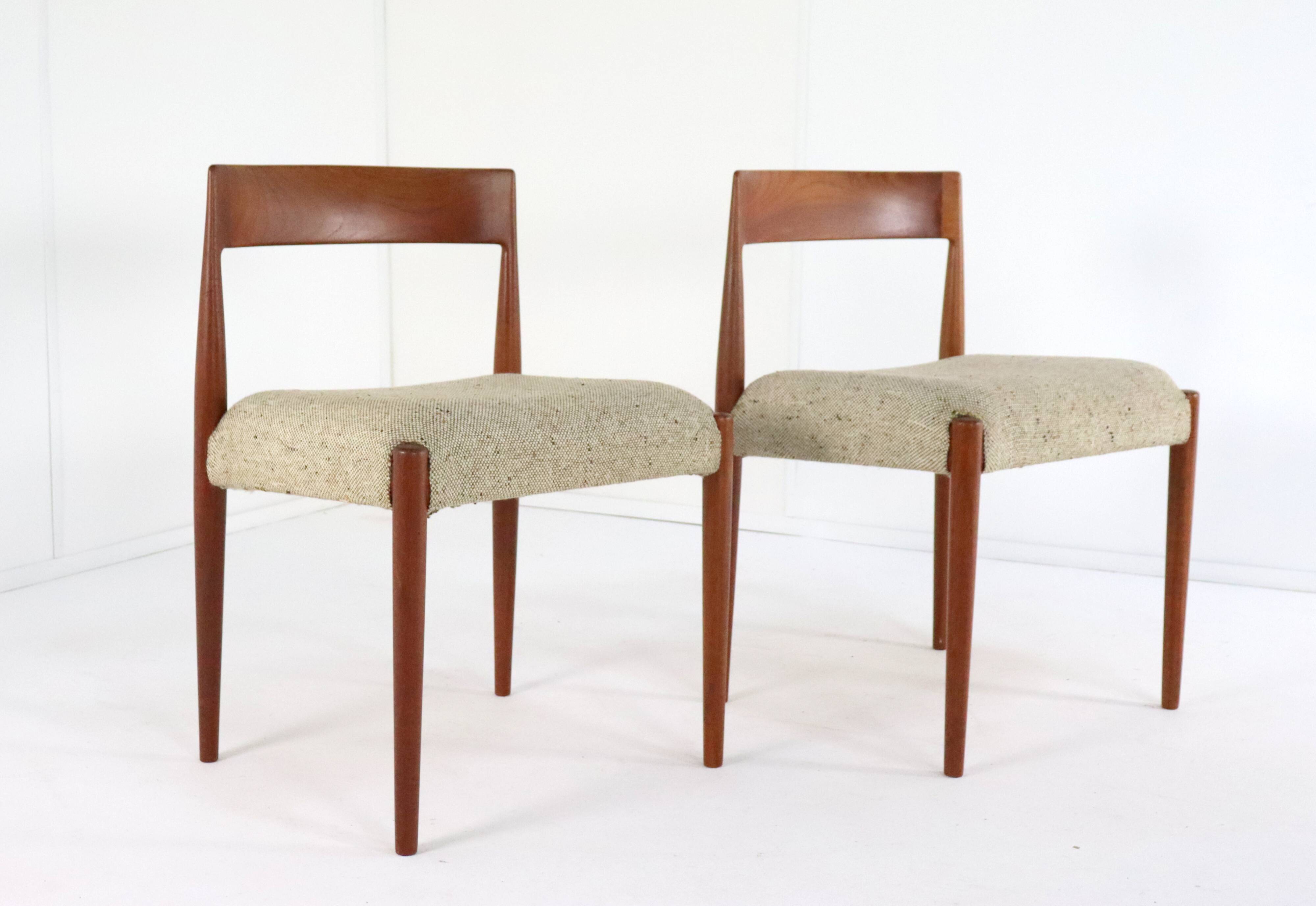 Set van 2 Kai Kristiansen voor Fritz Hanzen 4110 stoelen