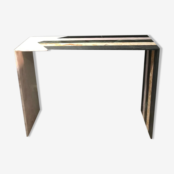 Marquetry console