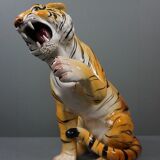 Vintage ceramic tiger