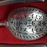 Service de  4 couverts à mignardises en argent 201 gr fin du XIXe siècle SB