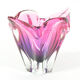 Vase en verre soufflé