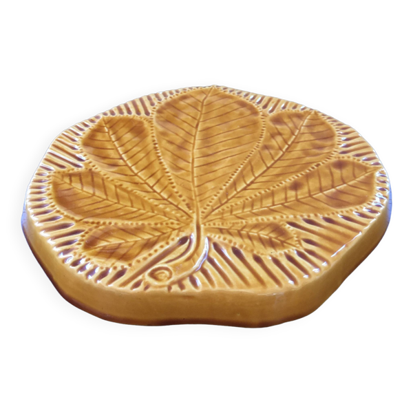 Dessous de plat feuille de marronnier