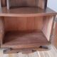 Duo of bedside tables in beech wood art deco 30s