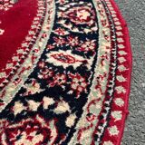Round oriental rug