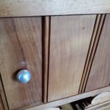 Art deco wooden bedside table