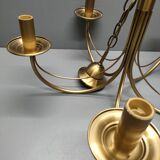 CVL (Val de Loire Creations) ~ Chandelier ~ Chatelet Collection - 5 lights ~ Burnished brass - 21st century