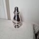 Antique 1960s English Style Silver Plated Metal Sugar Bowl