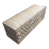 Banc en osier berbere