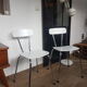 Paire de chaises en formica
