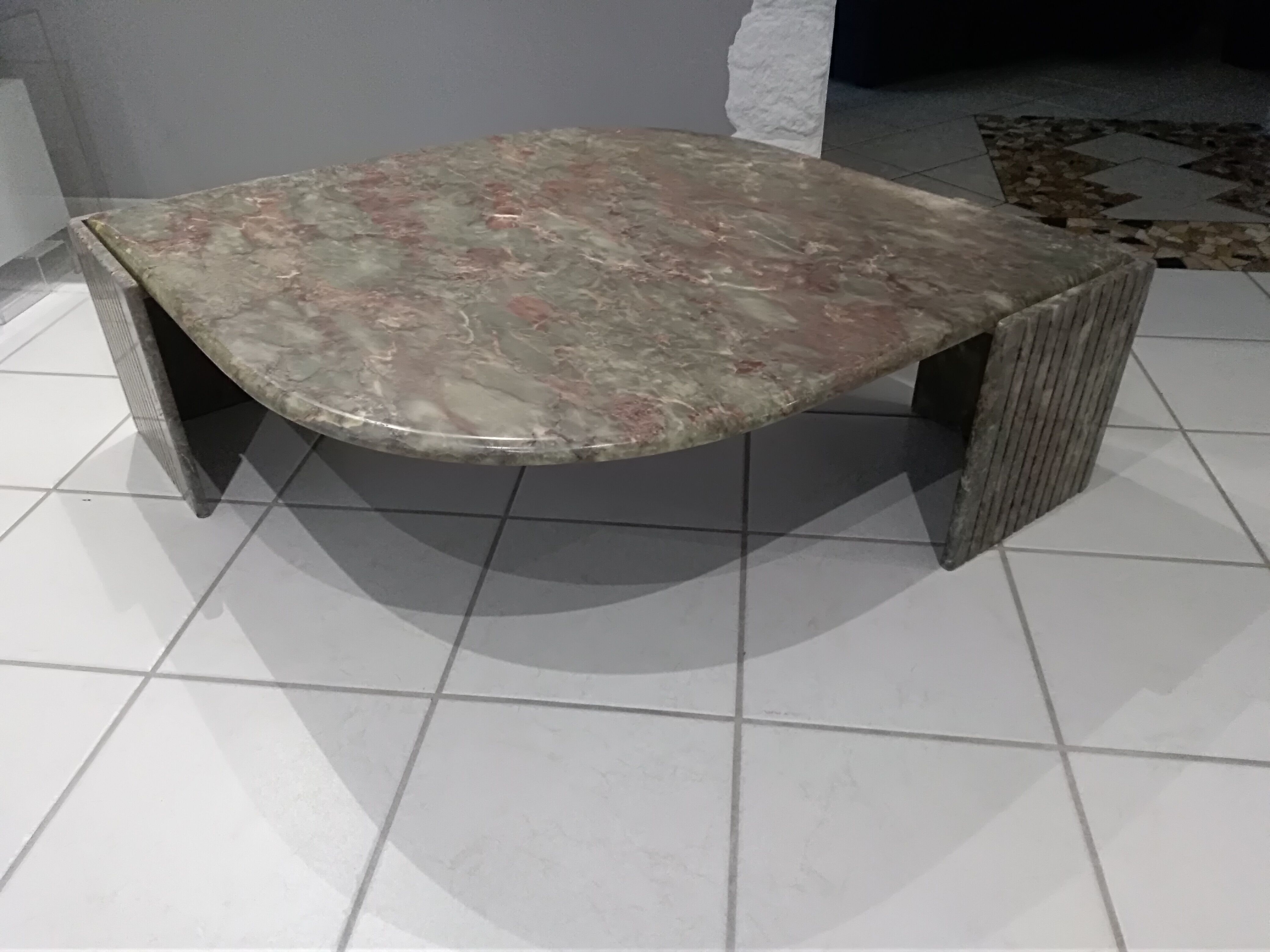 Roche Bobois marble coffee table, 1970