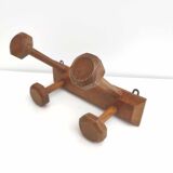 Wall coat rack 4 wooden hooks