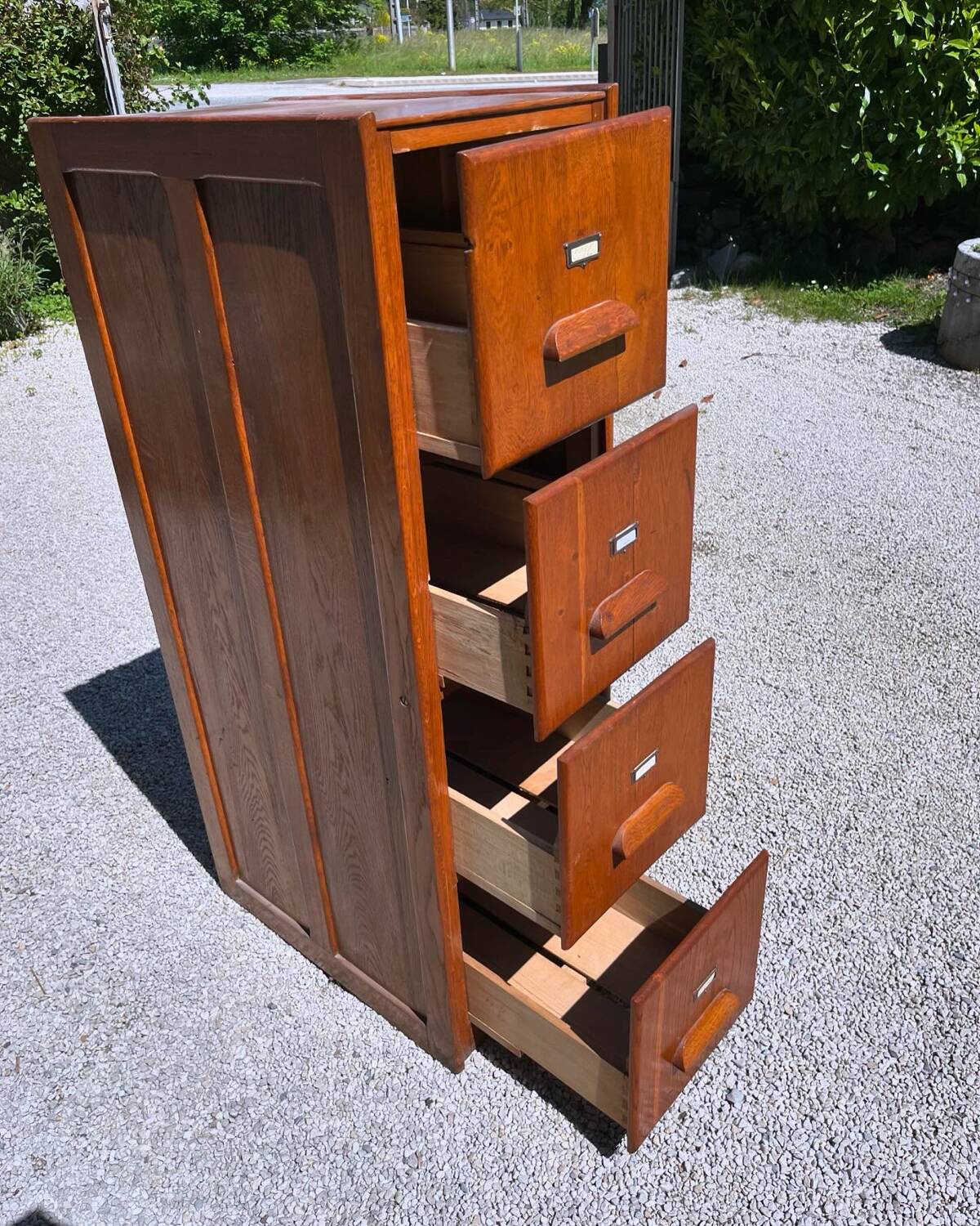 Trade furniture with column drawer 1930