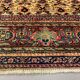 Distressed Turkish Rug 176x124 cm wool Vintage shabby Chic Tribal Red, Beige