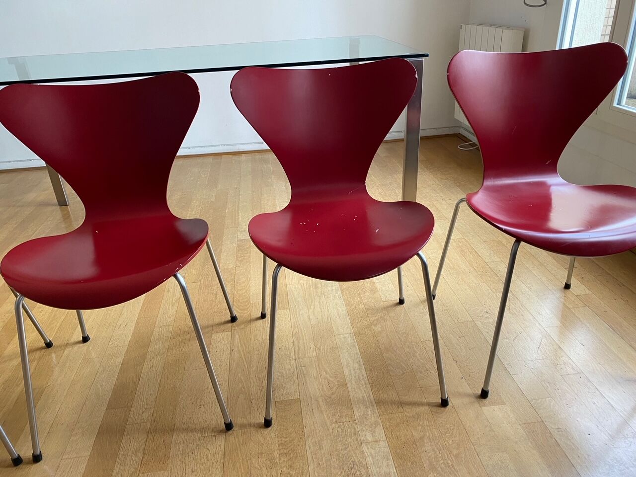 Chaise serie 7 d'Arne Jacobsen pour Fritz Hansen