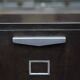 Industrial low cabinet with 2 drawers, 1950s