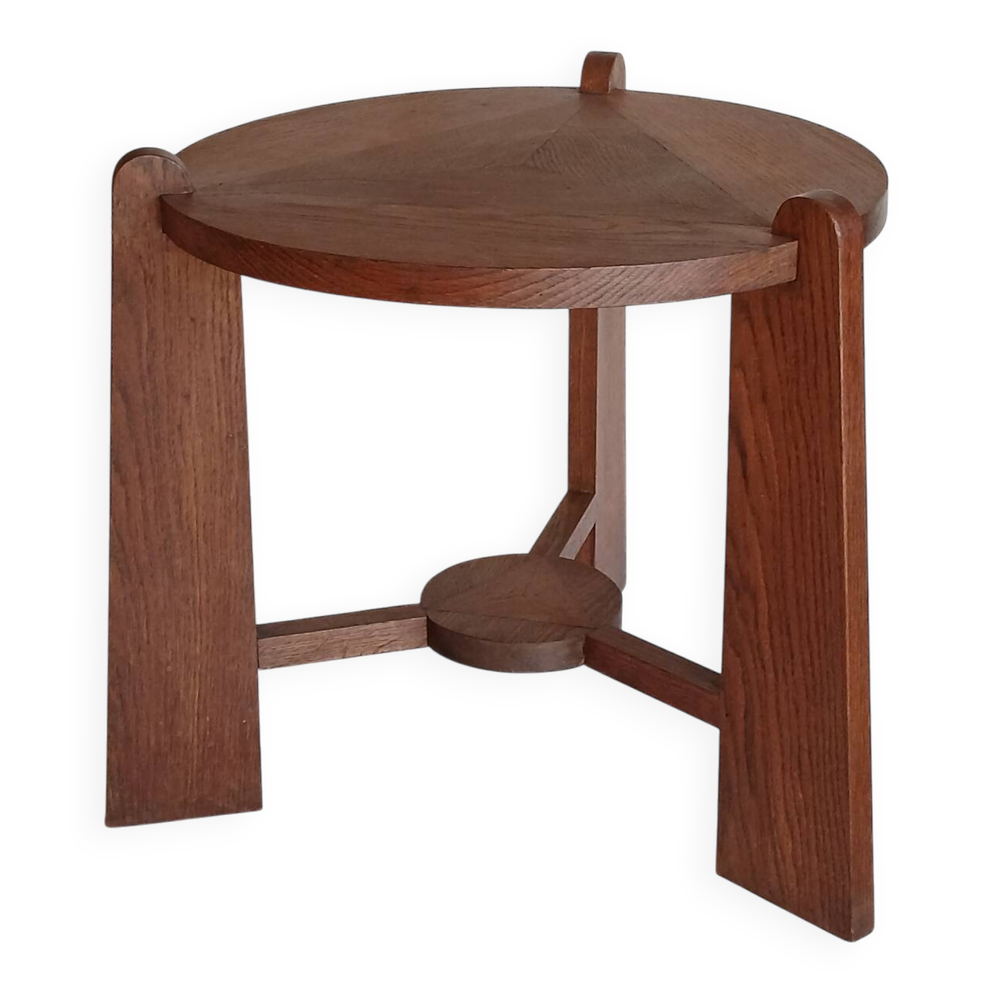 Oak side table, 1950