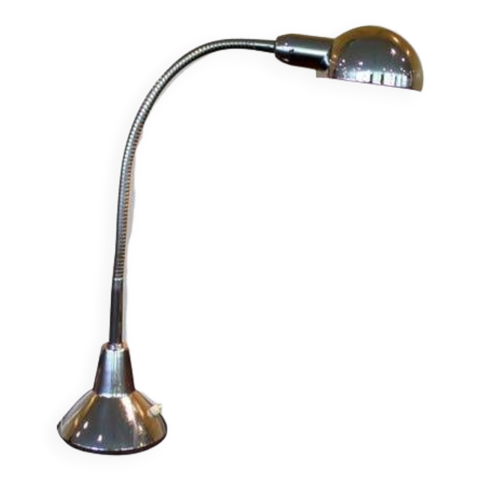 Chrome desk lamp, 50s.