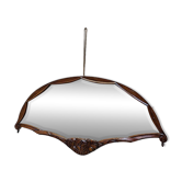 Miroir en forme d'éventail Art Déco français, années 1920