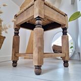 Vintage oak stool
