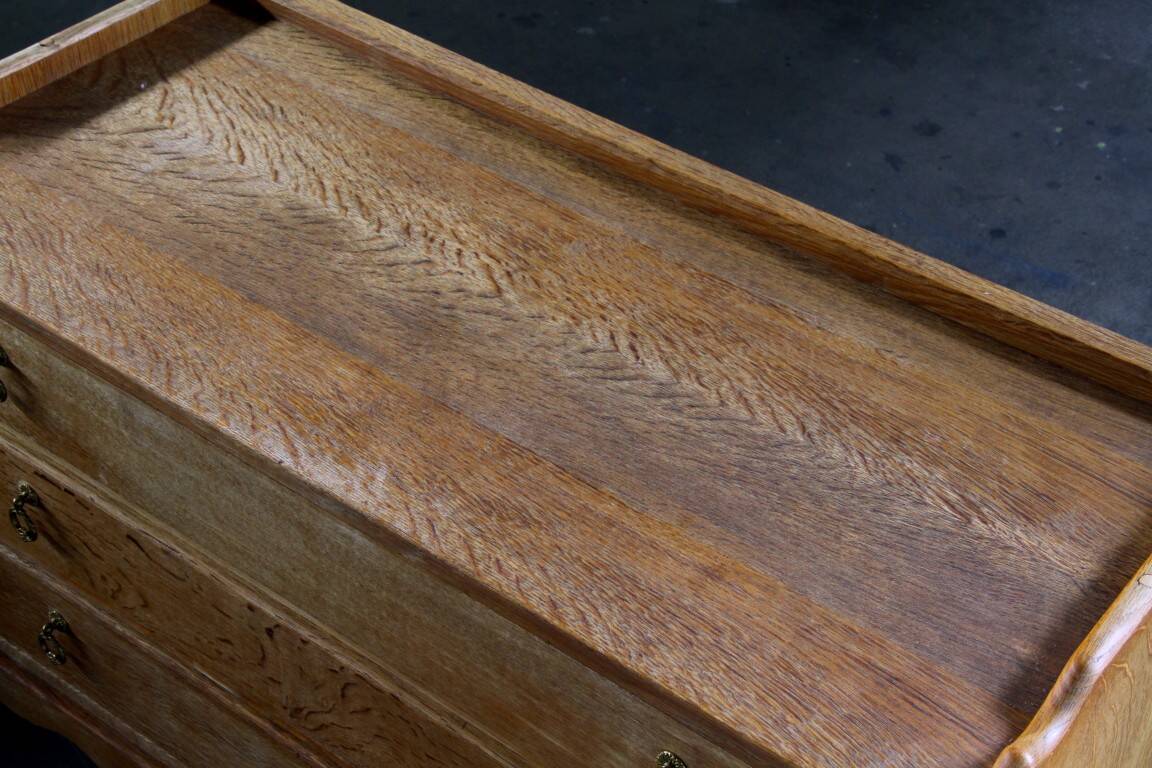 Vintage Danish modern oak dresser attributed to Kjærnulf, 1960s