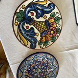 Set of two plates to hang