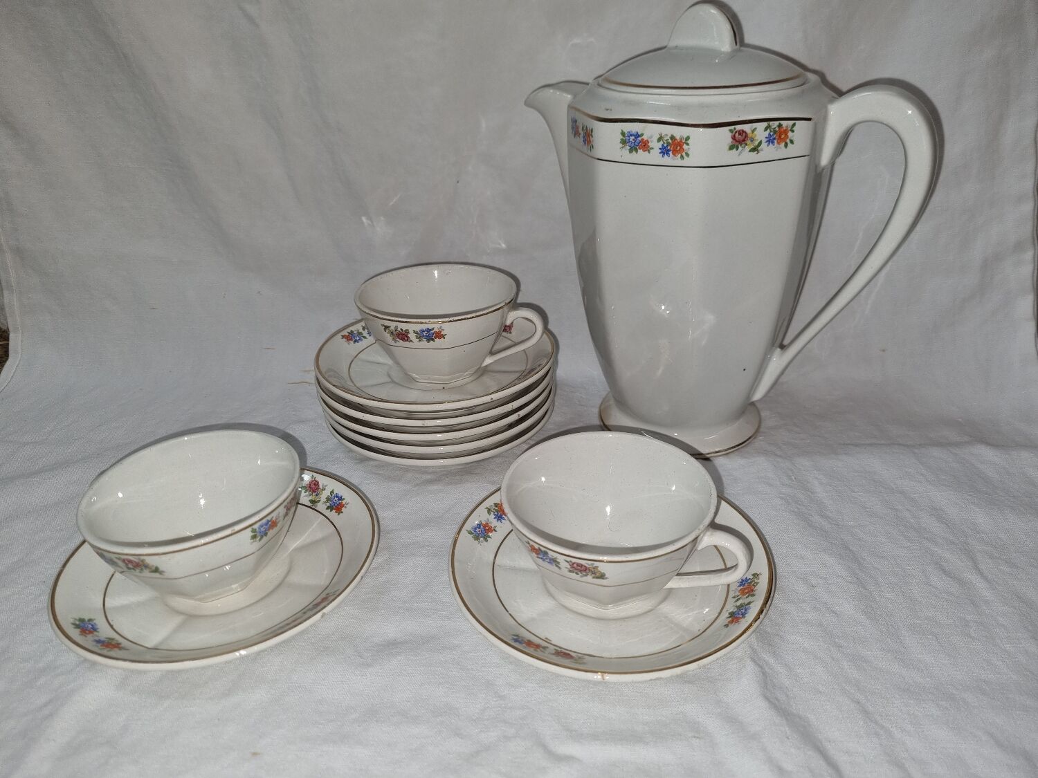 Badonviller coffee set, 1930