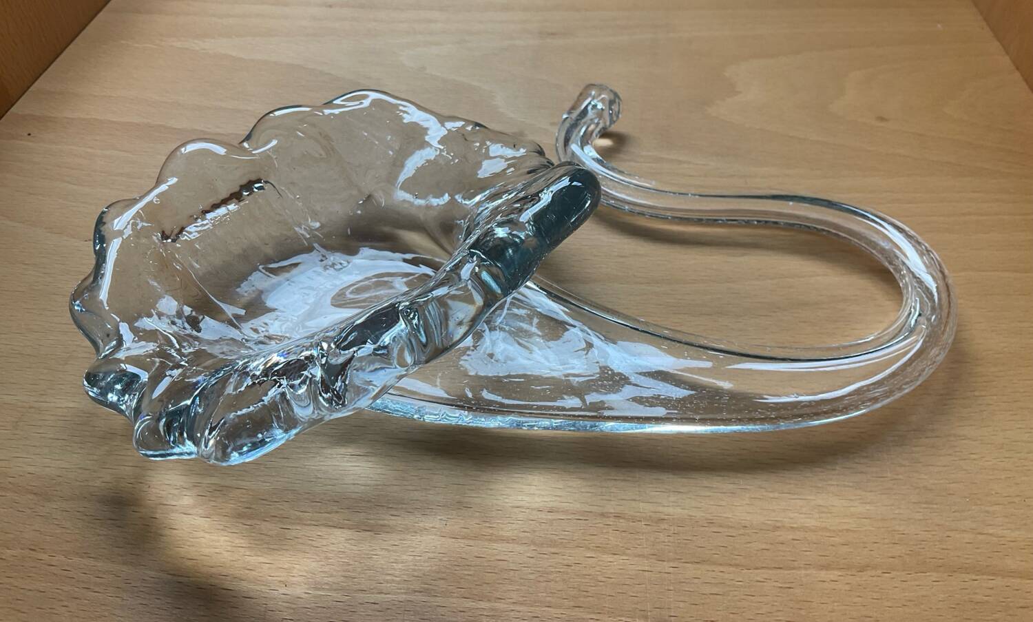 Vintage blown glass empty pocket