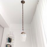 Vintage 1930s small Art Deco hanging lamp