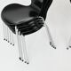 Arne Jacobsen 3107 'Butterfly' dining chairs Fritz  Hansen Denmark 1967