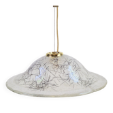 Ssupension en verre de Murano vintage de Kaiser-Leuchten, années 1960.