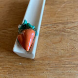 Set of 12 ceramic vegetable knife holders from Vallauris