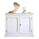 Buffet parisien patine blanche
