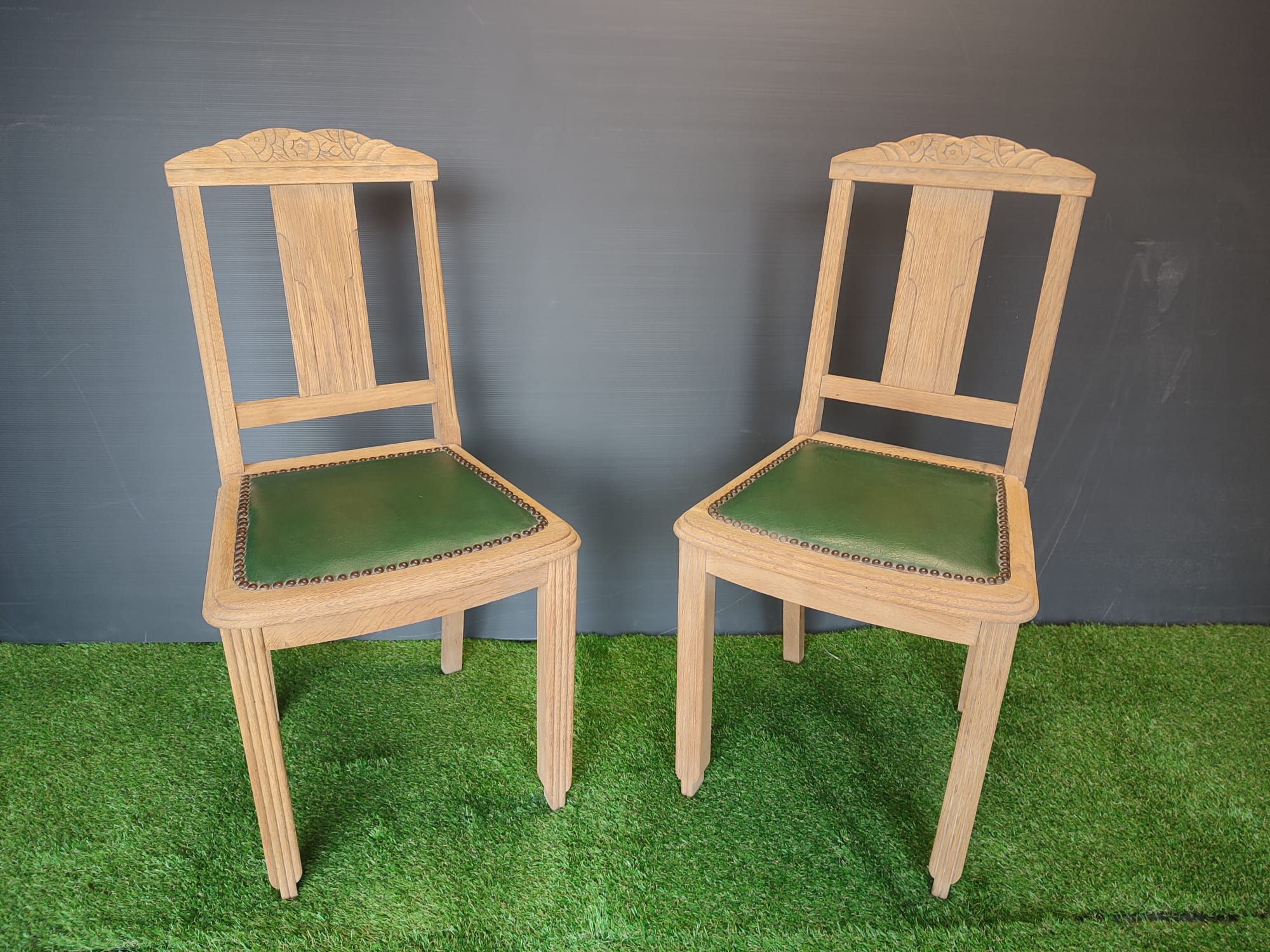 Pair of art deco chairs