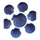 Shell-shaped ceramic service