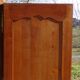 Louis XV style bonnetière in solid cherry wood