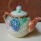 Antique teapot in slip
