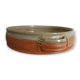 Large glazed terracotta dish.
