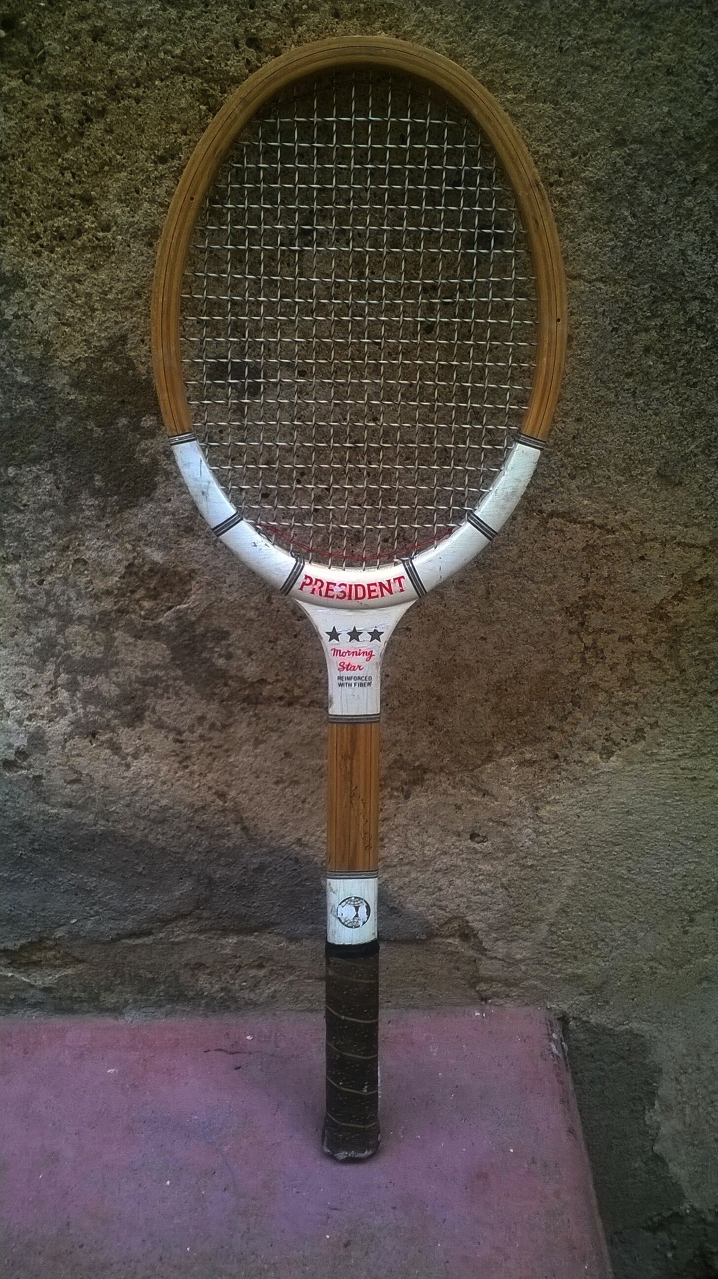 Vintage tennis racket
