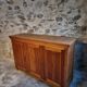 Vintage French pine buffet / Shop counter, 1930s