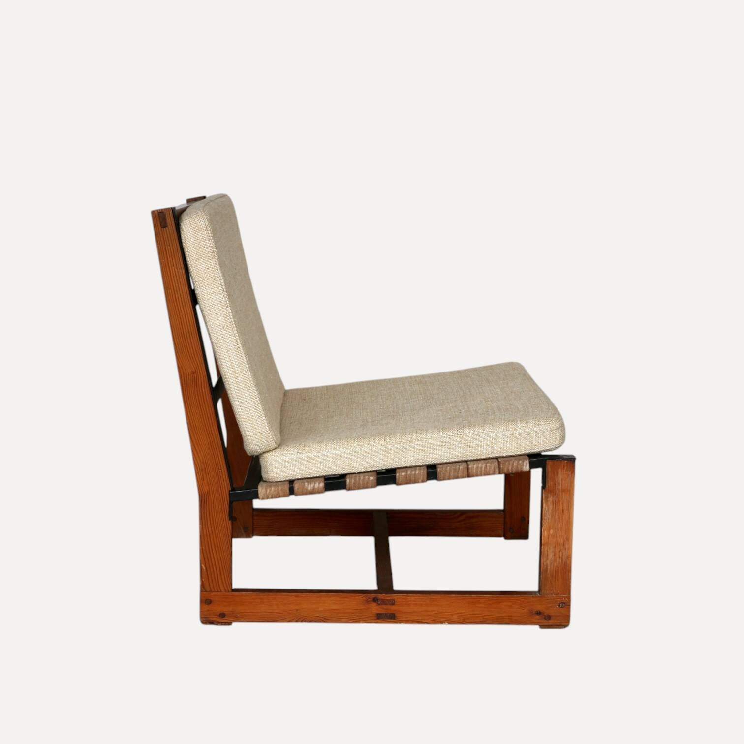 A pair of armchairs, France, 1960s.
