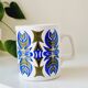 6 mug Staffordshire Potterie England
