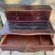 Bureau bonheur du jour Louis XV acajou 19eme