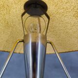 Helena Frantová Table Lamp, Chrome and Paper Shade, Czechoslovakia 1960s